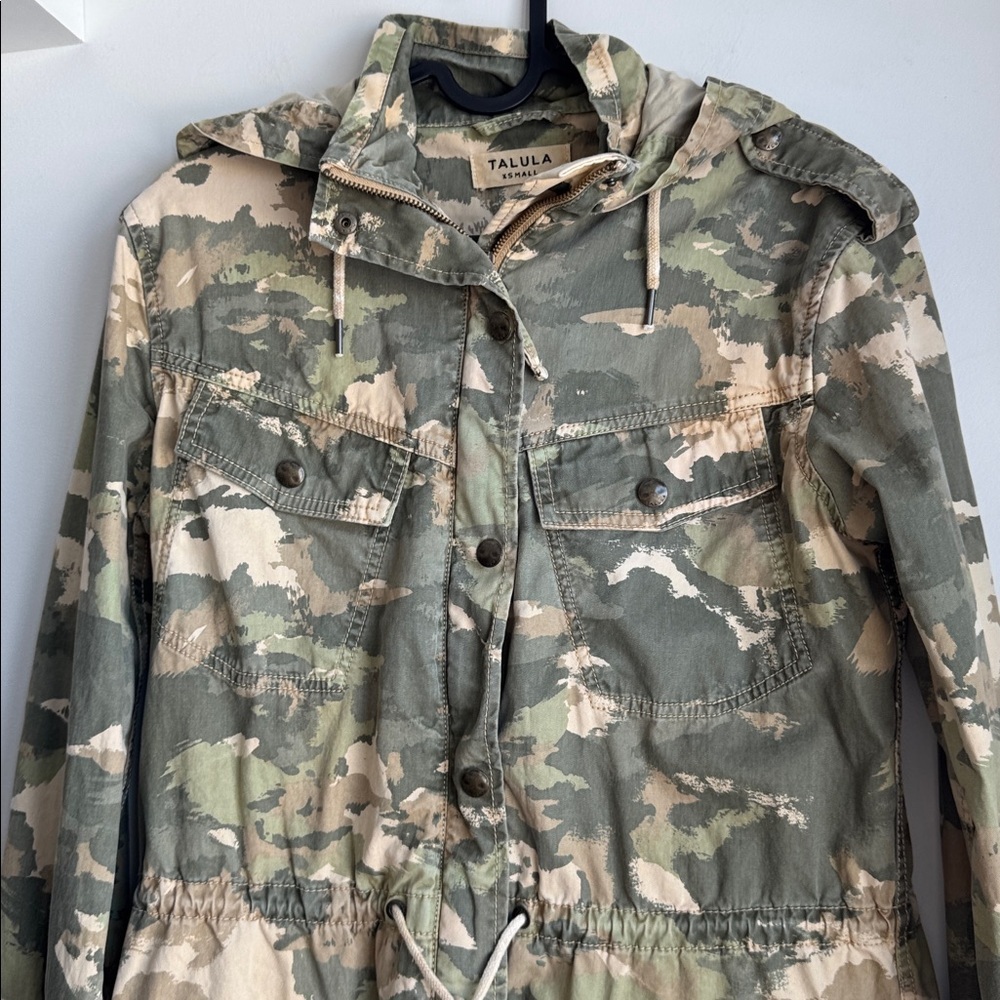 Talula Green Camouflage Jacket - Picture 6 of 8